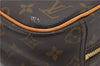 Authentic Louis Vuitton Monogram Trouville Hand Bag Purse M42228 LV 4383E