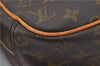Authentic Louis Vuitton Monogram Trouville Hand Bag Purse M42228 LV 4383E