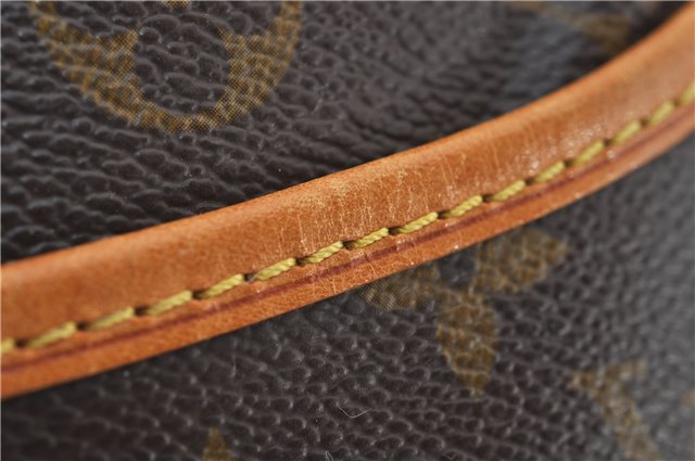 Authentic Louis Vuitton Monogram Trouville Hand Bag Purse M42228 LV 4383E