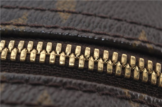 Authentic Louis Vuitton Monogram Trouville Hand Bag Purse M42228 LV 4383E