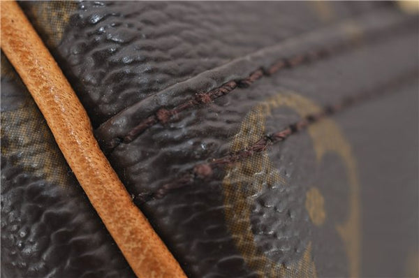 Authentic Louis Vuitton Monogram Trouville Hand Bag Purse M42228 LV 4383E