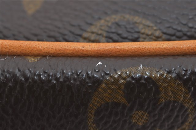 Authentic Louis Vuitton Monogram Trouville Hand Bag Purse M42228 LV 4383E