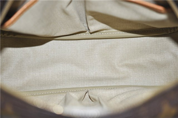 Authentic Louis Vuitton Monogram Trouville Hand Bag Purse M42228 LV 4383E