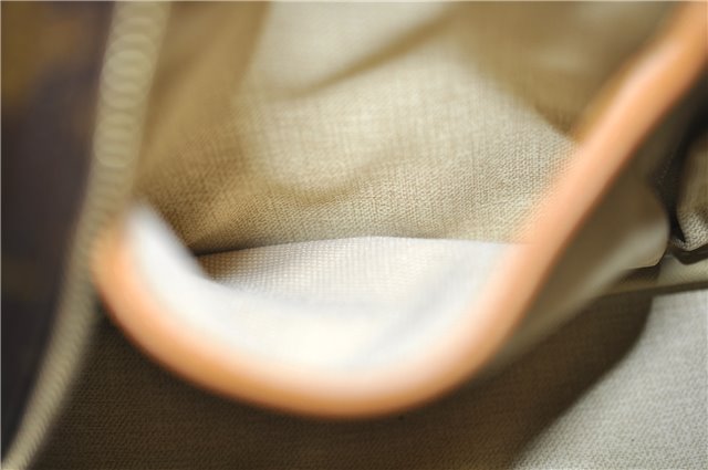 Authentic Louis Vuitton Monogram Trouville Hand Bag Purse M42228 LV 4383E