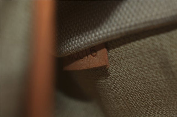 Authentic Louis Vuitton Monogram Trouville Hand Bag Purse M42228 LV 4383E