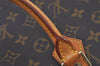 Authentic Louis Vuitton Monogram Sac Plat Hand Tote Bag M51140 LV Junk 4383I