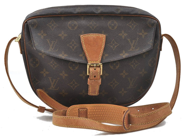 Auth Louis Vuitton Monogram Jeune Fille GM Shoulder Cross Bag M51225 LV 4384D