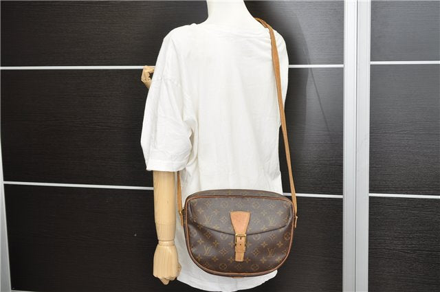 Auth Louis Vuitton Monogram Jeune Fille GM Shoulder Cross Bag M51225 LV 4384D