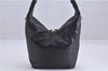 Authentic GUCCI Vintage Shoulder Hand Bag Purse Leather 0014288 Black 4384F