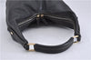 Authentic GUCCI Vintage Shoulder Hand Bag Purse Leather 0014288 Black 4384F