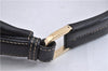 Authentic GUCCI Vintage Shoulder Hand Bag Purse Leather 0014288 Black 4384F