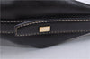 Authentic GUCCI Vintage Shoulder Hand Bag Purse Leather 0014288 Black 4384F