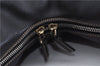 Authentic GUCCI Vintage Shoulder Hand Bag Purse Leather 0014288 Black 4384F