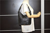 Authentic GUCCI Vintage Shoulder Hand Bag Purse Leather 0014288 Black 4384F