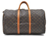 Authentic Louis Vuitton Monogram Keepall 50 Boston Bag M41426 LV 4385D