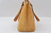 Authentic Louis Vuitton Vernis Houston Shoulder Hand Bag Yellow M91004 LV 4385I