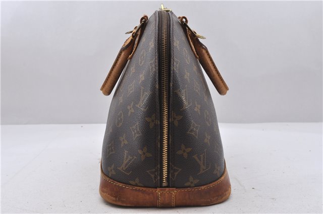 Authentic Louis Vuitton Monogram Alma Hand Bag Purse M51130 LV 4386D