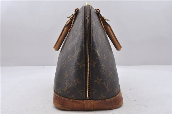 Authentic Louis Vuitton Monogram Alma Hand Bag Purse M51130 LV 4386D