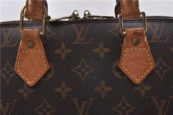 Authentic Louis Vuitton Monogram Alma Hand Bag Purse M51130 LV 4386D