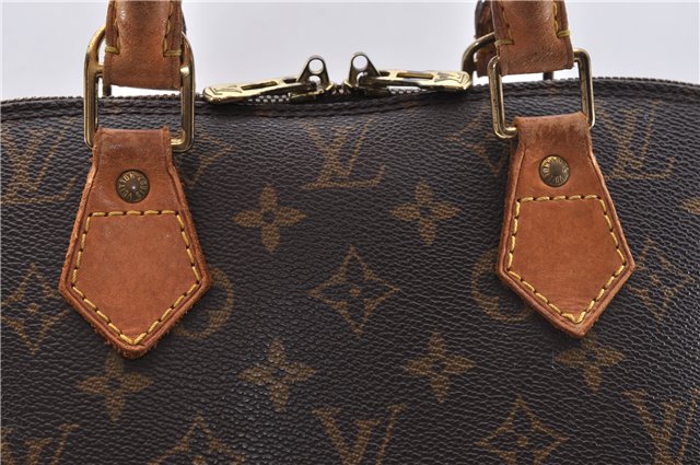 Authentic Louis Vuitton Monogram Alma Hand Bag Purse M51130 LV 4386D