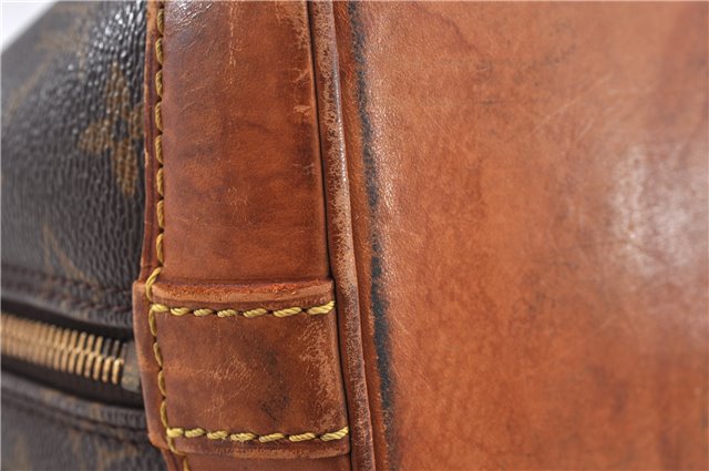 Authentic Louis Vuitton Monogram Alma Hand Bag Purse M51130 LV 4386D