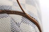 Authentic Louis Vuitton Damier Azur Totally PM Tote Bag White N41280 LV 4386E
