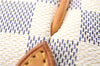 Authentic Louis Vuitton Damier Azur Totally PM Tote Bag White N41280 LV 4386E