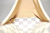 Authentic Louis Vuitton Damier Azur Totally PM Tote Bag White N41280 LV 4386E