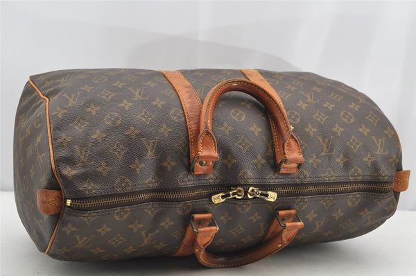 Authentic Louis Vuitton Monogram Keepall 45 Travel Boston Bag M41428 LV 4386I