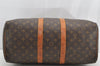 Authentic Louis Vuitton Monogram Keepall 45 Travel Boston Bag M41428 LV 4386I