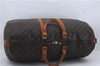 Auth Louis Vuitton Monogram Keepall Bandouliere 55 Boston Bag M41414 LV 4387D