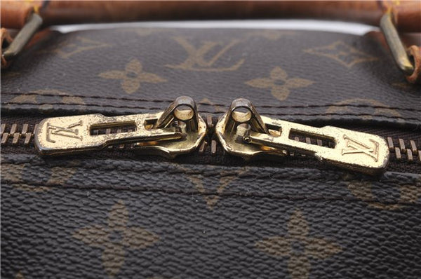 Auth Louis Vuitton Monogram Keepall Bandouliere 55 Boston Bag M41414 LV 4387D