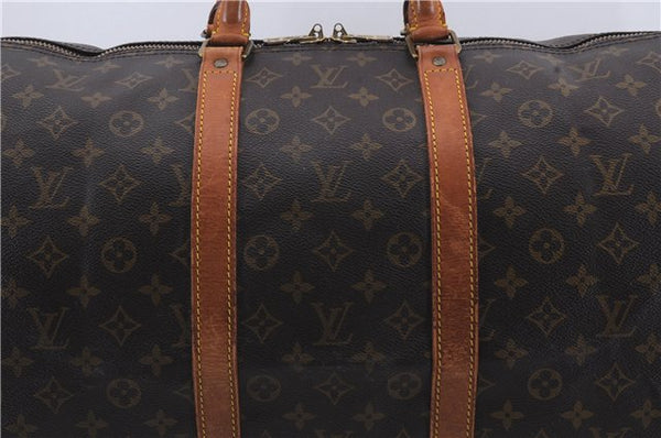 Auth Louis Vuitton Monogram Keepall Bandouliere 55 Boston Bag M41414 LV 4387D