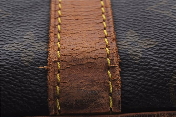 Auth Louis Vuitton Monogram Keepall Bandouliere 55 Boston Bag M41414 LV 4387D