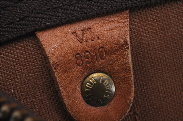 Auth Louis Vuitton Monogram Keepall Bandouliere 55 Boston Bag M41414 LV 4387D