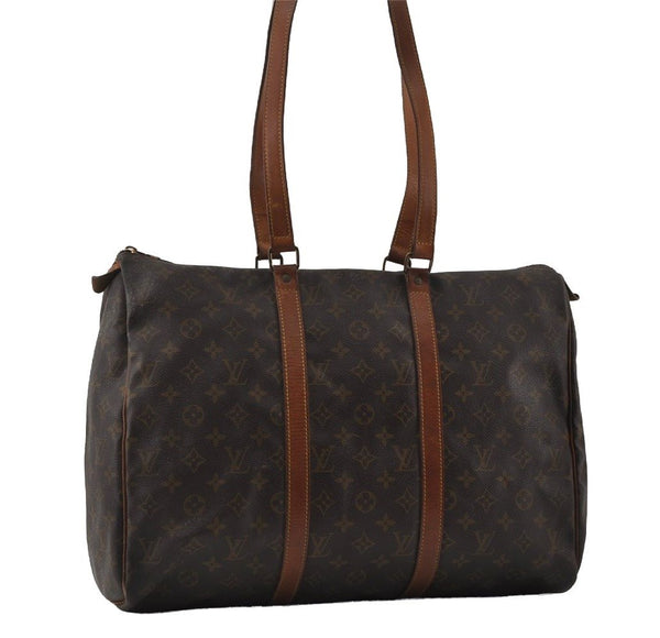 Authentic Louis Vuitton Monogram Flanerie 45 Shoulder Boston Bag M51115 LV 4387I