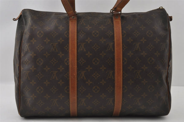 Authentic Louis Vuitton Monogram Flanerie 45 Shoulder Boston Bag M51115 LV 4387I