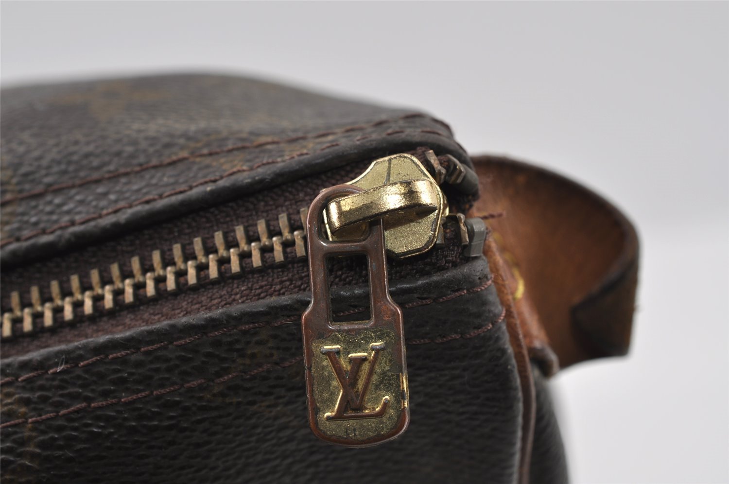 Authentic Louis Vuitton Monogram Flanerie 45 Shoulder Boston Bag M51115 LV 4387I