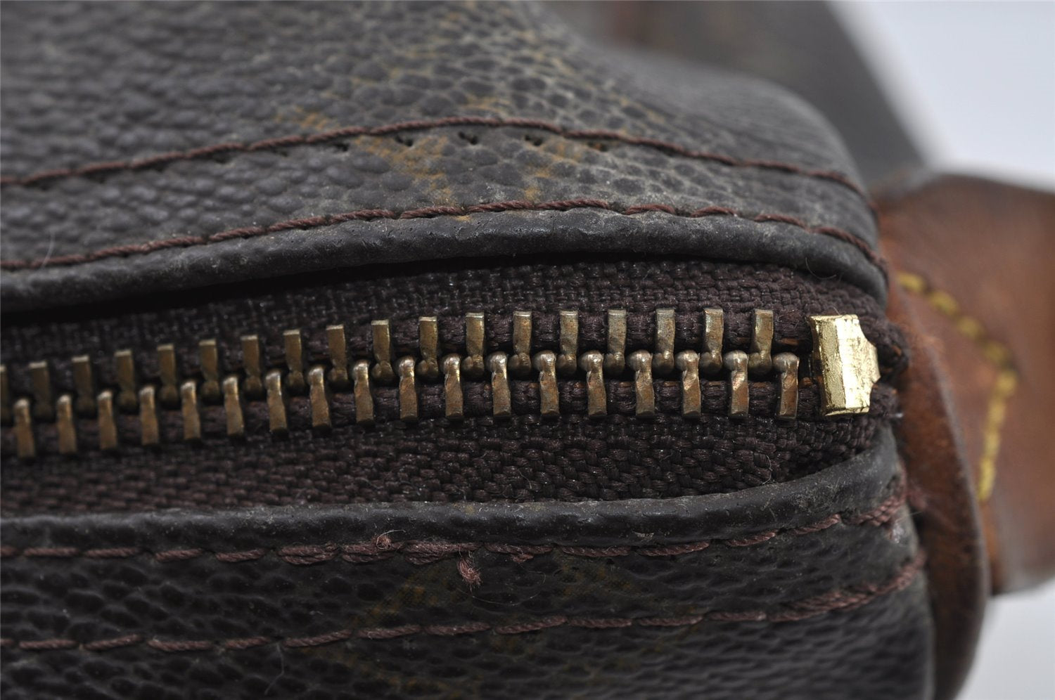 Authentic Louis Vuitton Monogram Flanerie 45 Shoulder Boston Bag M51115 LV 4387I