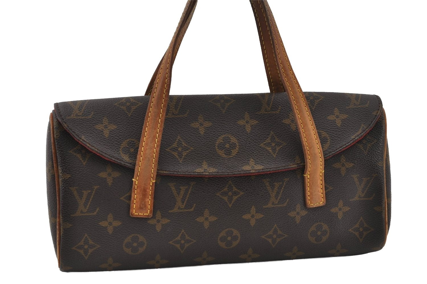 Authentic Louis Vuitton Monogram Sonatine Hand Bag Purse M51902 LV 4389I
