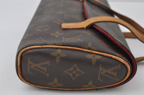 Authentic Louis Vuitton Monogram Sonatine Hand Bag Purse M51902 LV 4389I