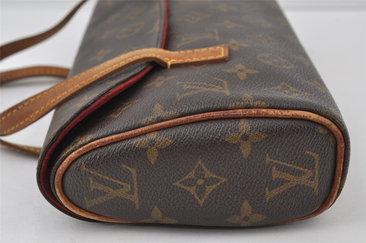 Authentic Louis Vuitton Monogram Sonatine Hand Bag Purse M51902 LV 4389I