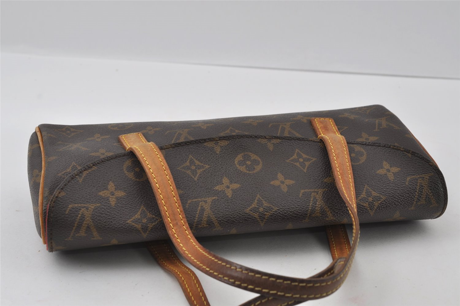 Authentic Louis Vuitton Monogram Sonatine Hand Bag Purse M51902 LV 4389I
