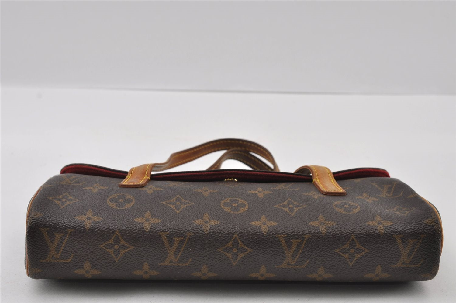 Authentic Louis Vuitton Monogram Sonatine Hand Bag Purse M51902 LV 4389I