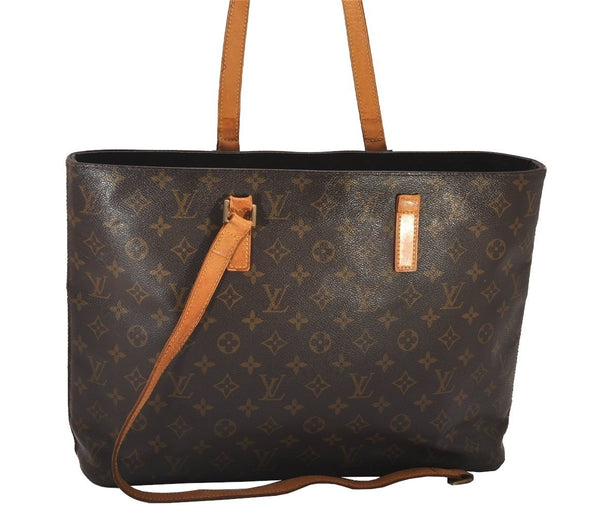 Authentic Louis Vuitton Monogram Luco Shoulder Tote Bag M51155 LV Junk 4390I
