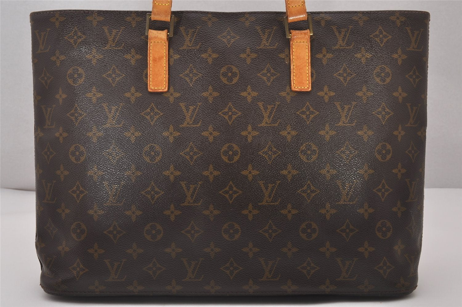 Authentic Louis Vuitton Monogram Luco Shoulder Tote Bag M51155 LV Junk 4390I