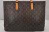 Authentic Louis Vuitton Monogram Luco Shoulder Tote Bag M51155 LV Junk 4390I