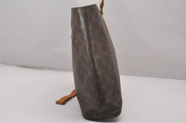 Authentic Louis Vuitton Monogram Luco Shoulder Tote Bag M51155 LV Junk 4390I