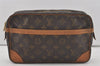 Authentic Louis Vuitton Monogram Compiegne 28 Clutch Hand Bag M51845 LV 4391I