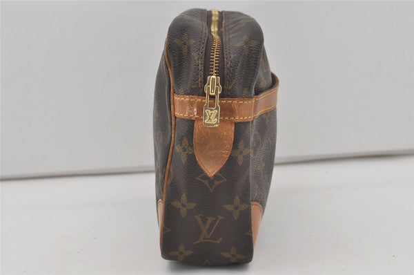 Authentic Louis Vuitton Monogram Compiegne 28 Clutch Hand Bag M51845 LV 4391I
